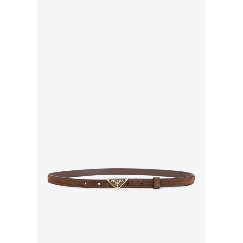 Saffiano Belt Brown 75
