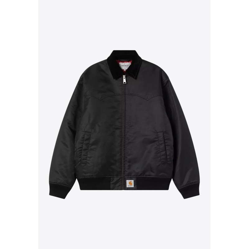 Santa Fe Zip-Up Jacket Black mrtwstd_S
