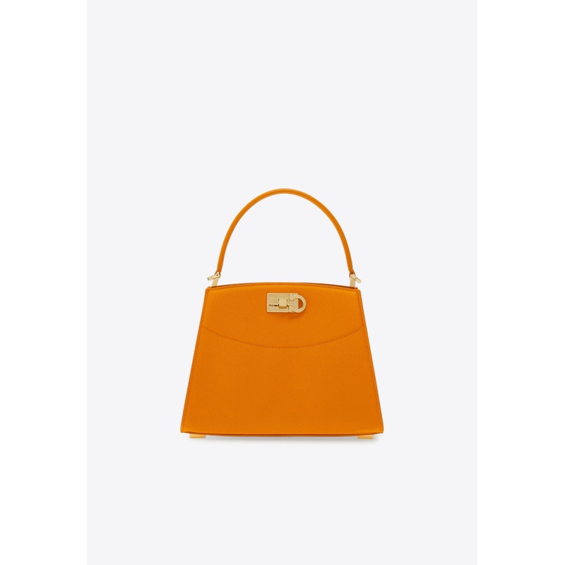 XS Studio Box North/West Top Handle Bag Orange Onesize