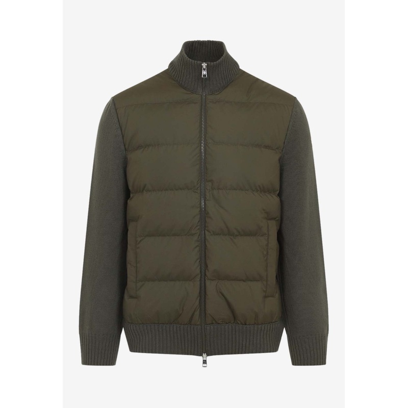 Wool Down Jacket Green mrtwstd_S