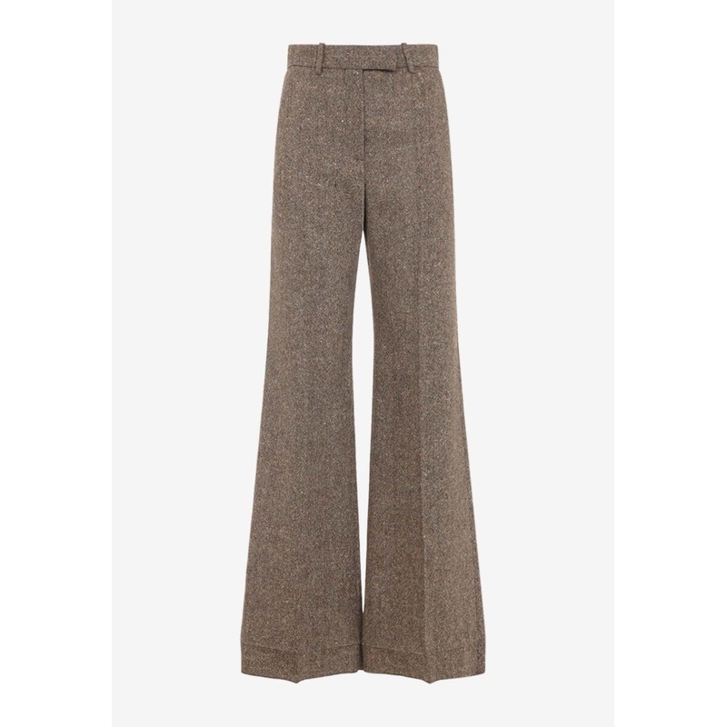 Wool Tailred Pants Brown wrtwit_IT 40