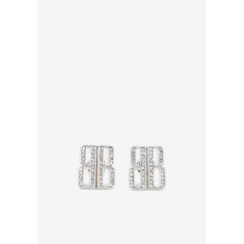 XS Nano Stud Earrings Metallic Onesize