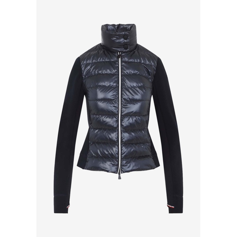 Zip Up Cardigan Jacket Blue wrtwstd_XS