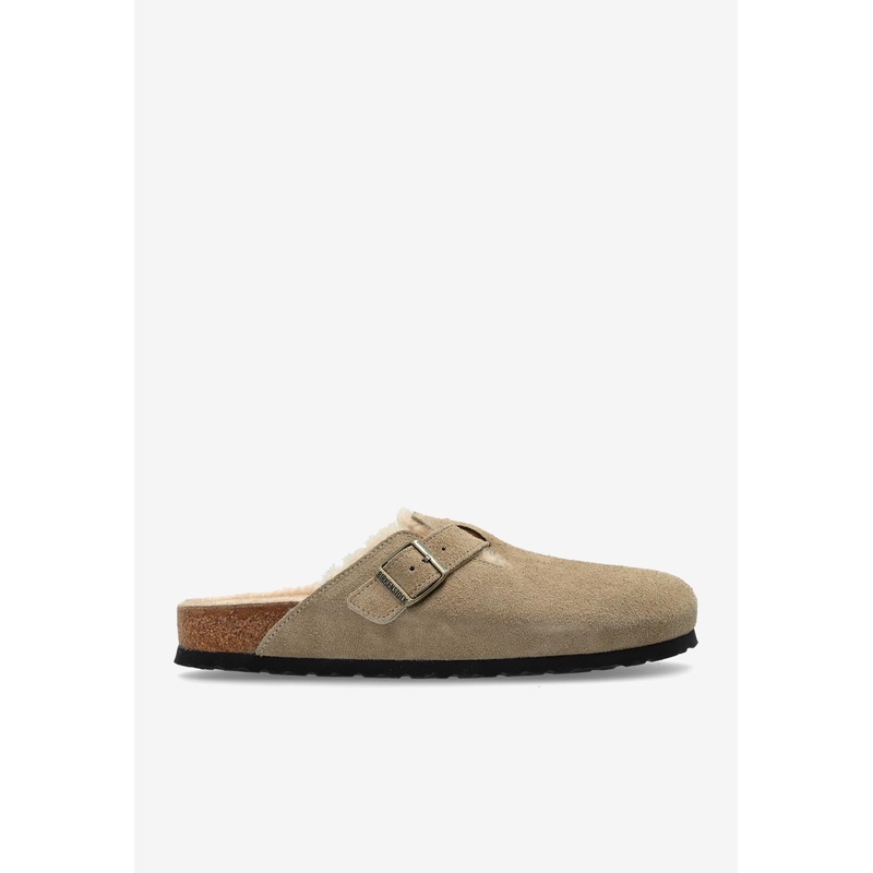 Boston Suede Clogs Taupe ushoeseu_EU 43