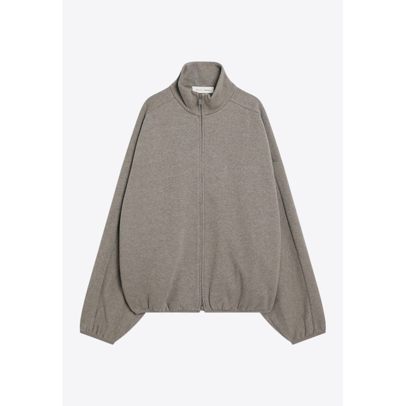 Modern Fleece Zip-Up Sweatshirt Gray mrtwstd_S