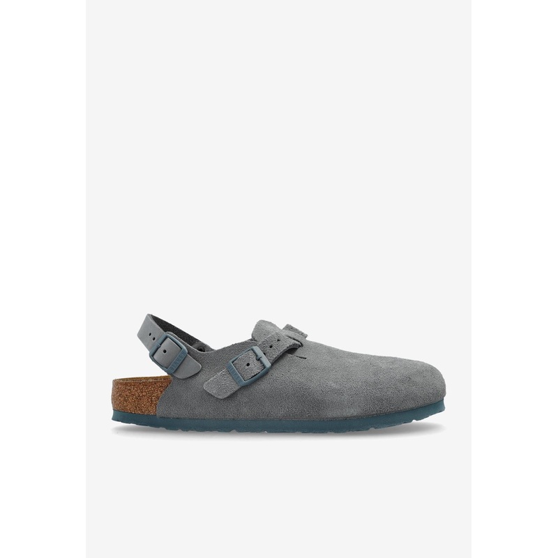 Tokio Suede Slingback Clogs Gray ushoeseu_EU 35