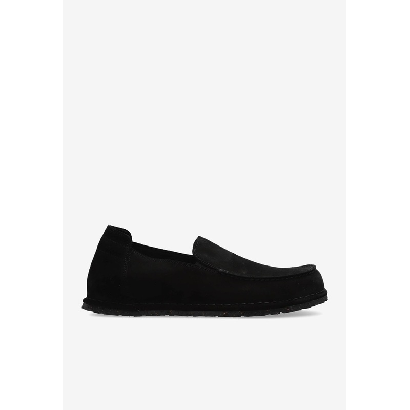 Utti Suede Loafers Black ushoeseu_EU 40
