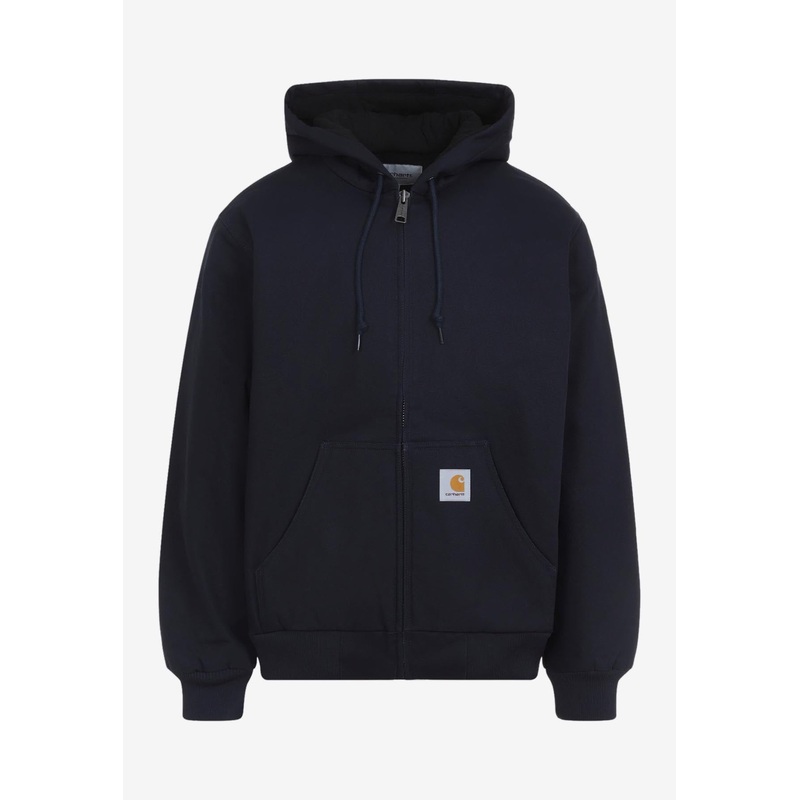 Active Zip-Up Hoodie Blue mrtwstd_S