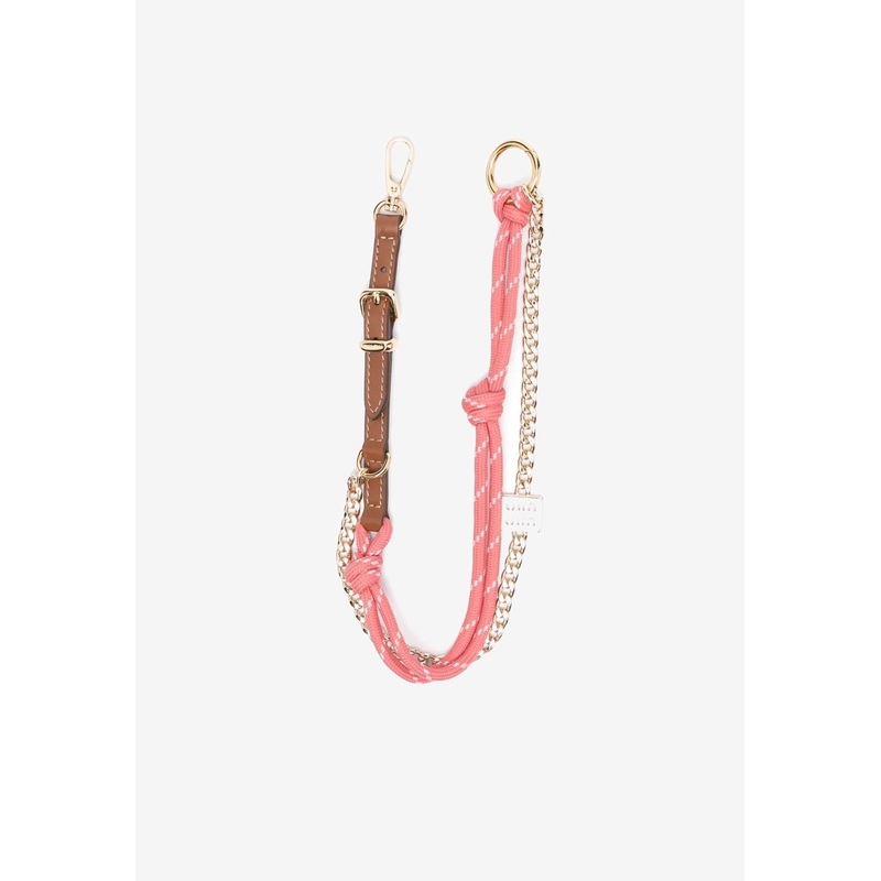 Cord and Leather Trick Keyring Multicolor Onesize