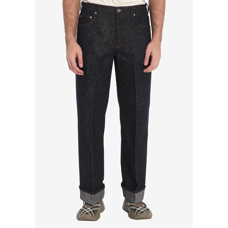 Essential Straight-Leg Jeans Indigo mrtwbottoms_30