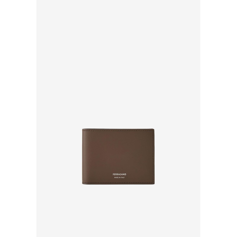 Florence Bi-Fold Leather Wallet Brown Onesize