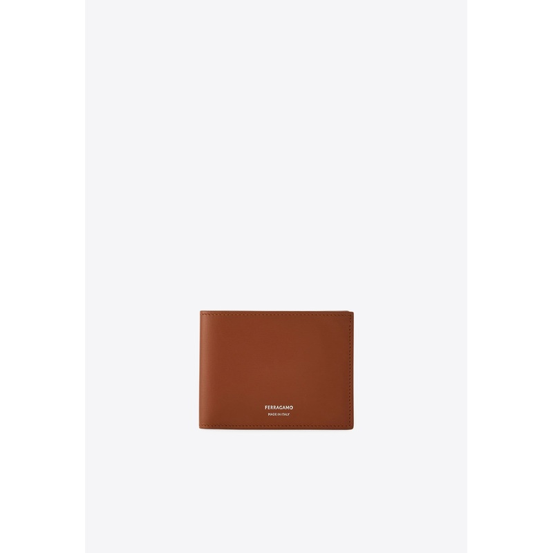 Florence Bi-Fold Leather Wallet Cognac Onesize
