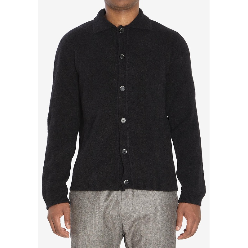 Fureta Narci Long-Sleeved Shirt Black mrtwstd_M