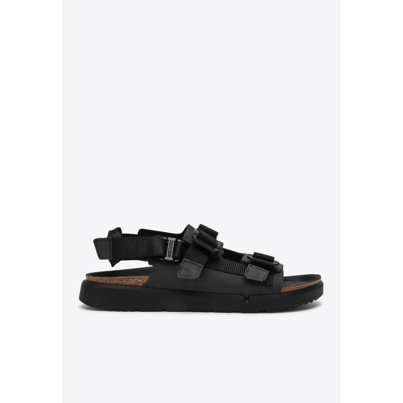 Shinjuku Leather Sandals Black mshoeseu_EU 41