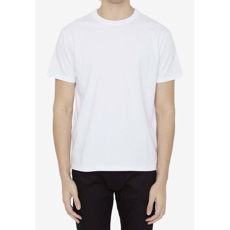 Solid Crewneck T-shirt White mrtwstd_S