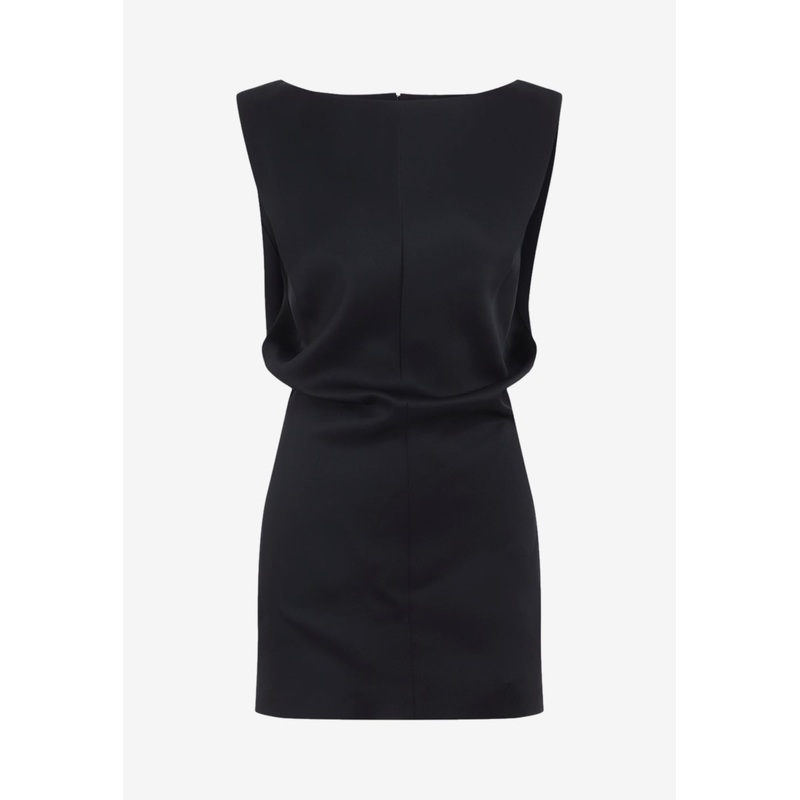Toma Mini Dress Black wrtwus_US 2