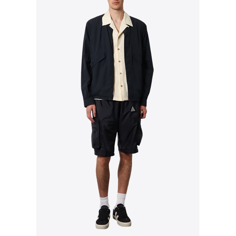 Zip-Up Padded Jacket Blue mrtwmoncler_2
