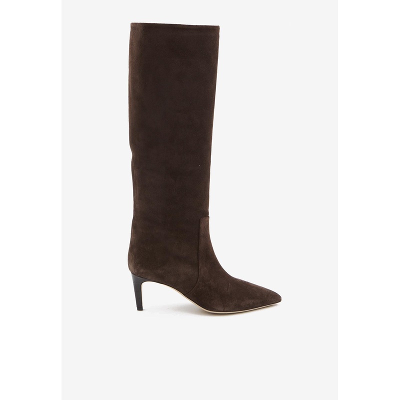 60 Tube Suede Boots Brown wshoeseu_EU 36
