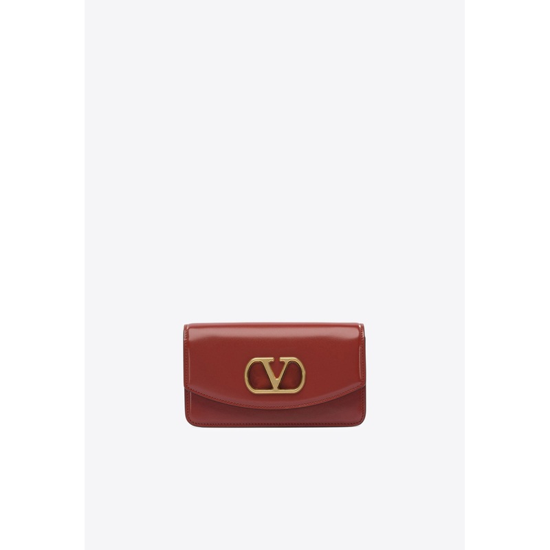 Vain VLogo Signature Clutch Red Onesize