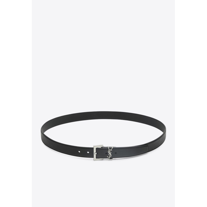 Cassandre Leather Belt Black 85