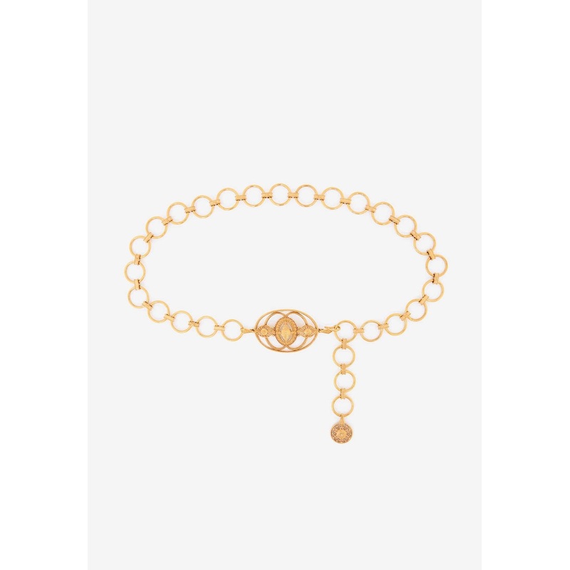 Amulet Round-Links Belt Gold Onesize