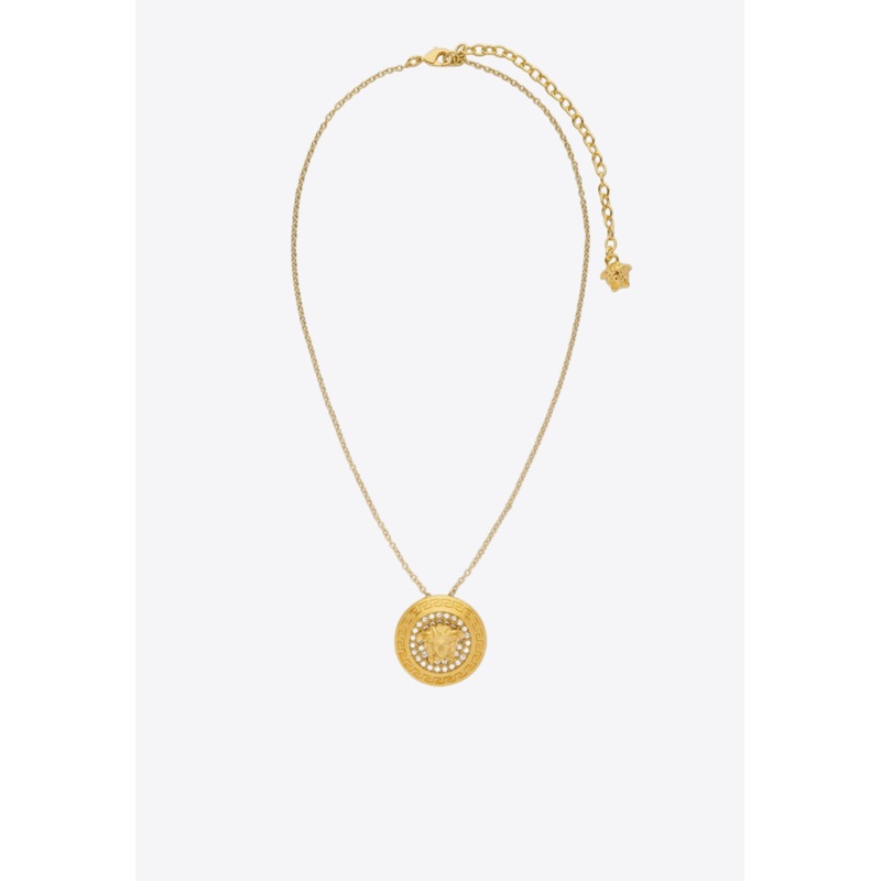 Crystal La Medusa Chain Necklace Gold Onesize