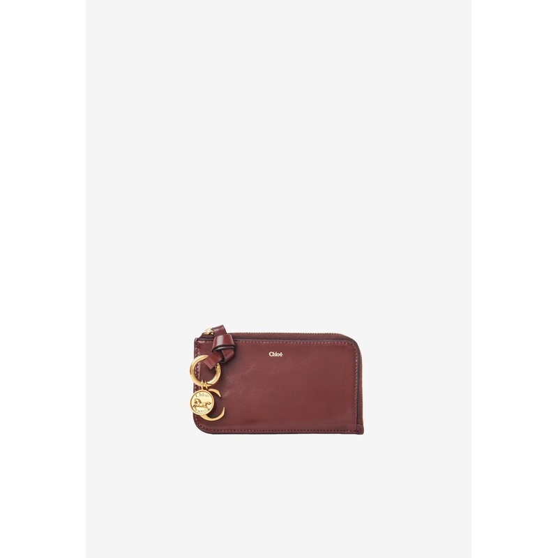 Small Alphabet Purse Brown Onesize