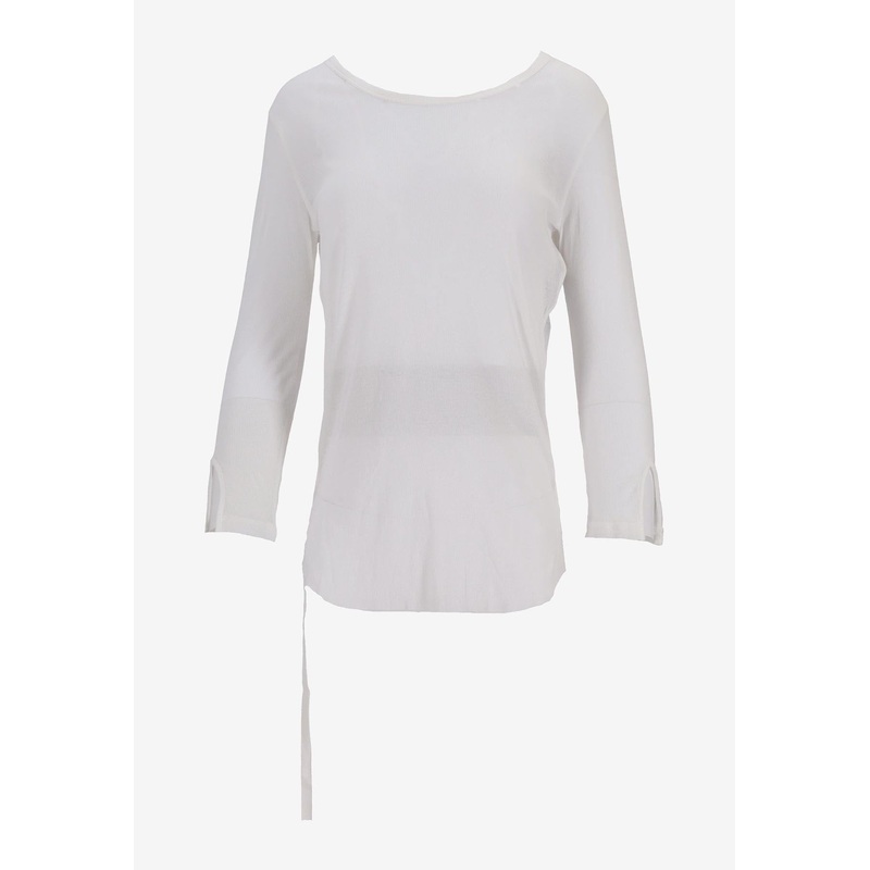 Trina Long-Sleeved T-shirt White wrtwstd_XS