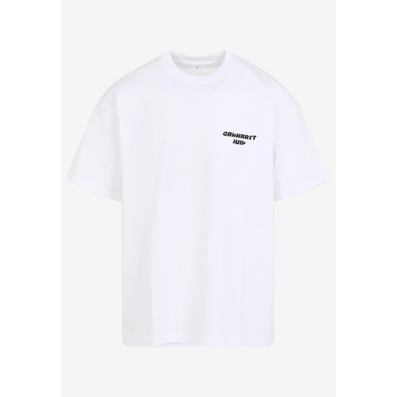 Wiptopia Short-Sleeved T-shirt White mrtwstd_S