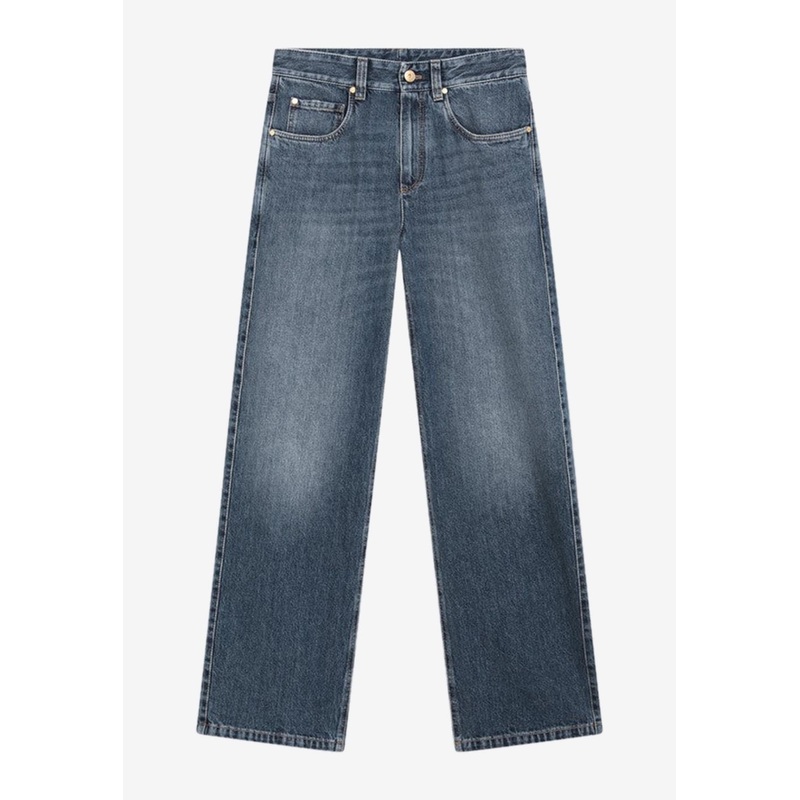 Contemporary Straight-Leg Jeans Blue wrtwit_IT 40