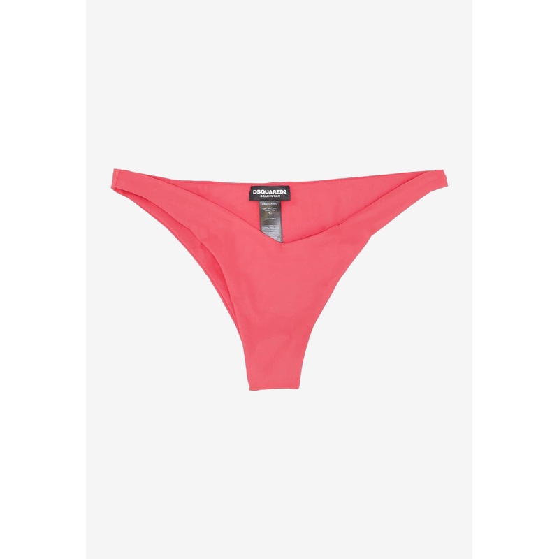Logo Print Bikini Bottom Red wrtwit_IT 38