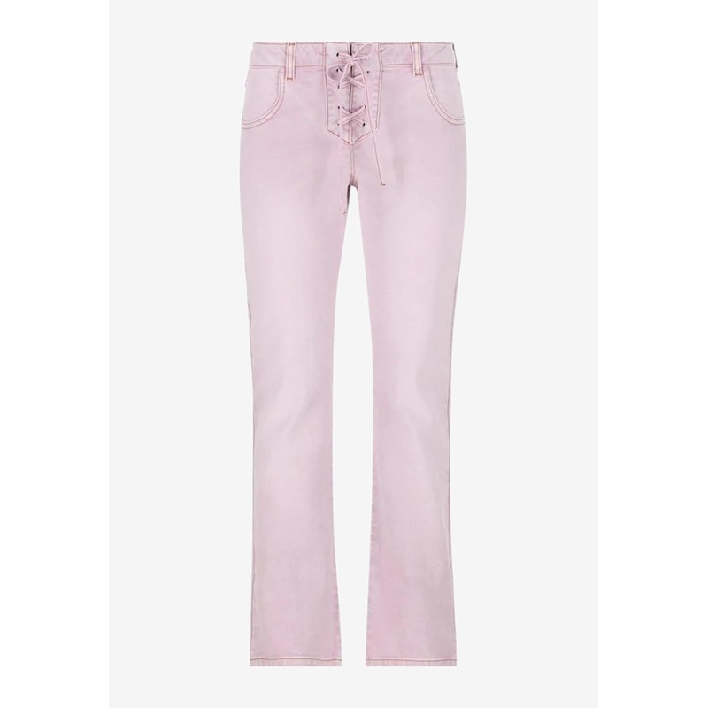 Vanel Straight-Leg Jeans Pink wrtwfr_FR 34