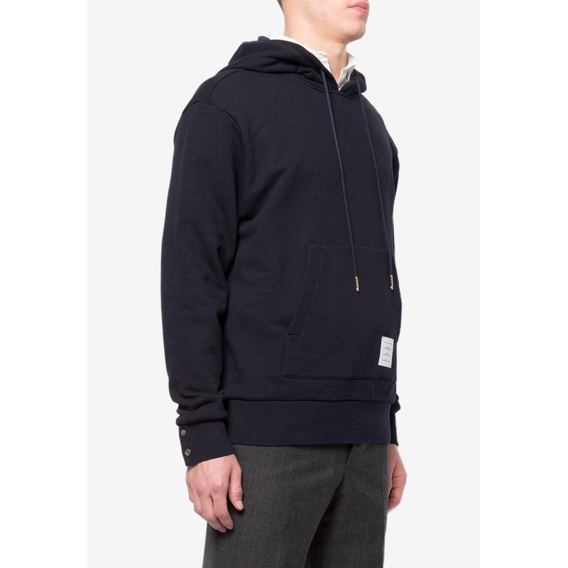Classic Loopback Hooded Sweatshirt Navy mrtwstd_1