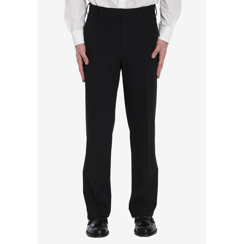 Wool Tailored Pants Black mrtwit_IT 50