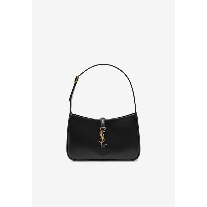 5  7 Leather Shoulder Bag Black Onesize