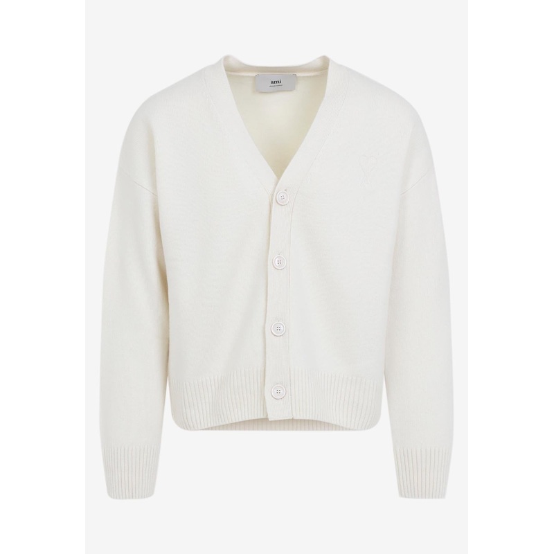 ADC Wool and Cashmere Cardigan White mrtwstd_XL