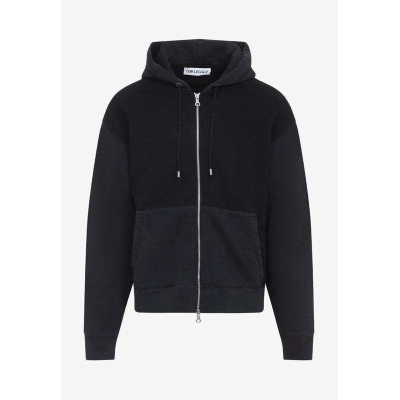 Rascal Zip-Up Hooded Sweatshirt Black mrtwit_IT 52