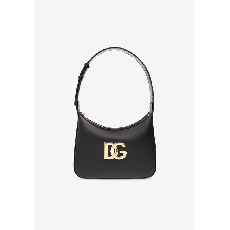 3.5 Shoulder Leather Bag Black Onesize