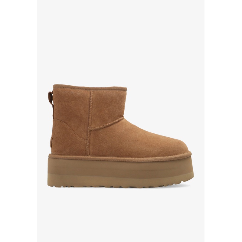 60 Classic Mini Platform Boots Brown wshoesus_US 5