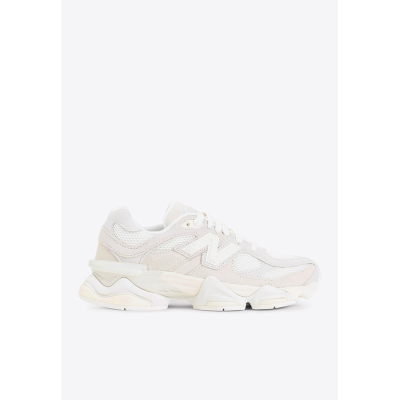 9060 Low-Top Sneakers in Angora and Sea Salt White wshoesus_US 7