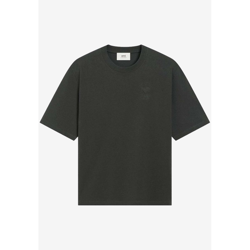 Ami De Coeur Crewneck T-shirt Gray mrtwstd_S