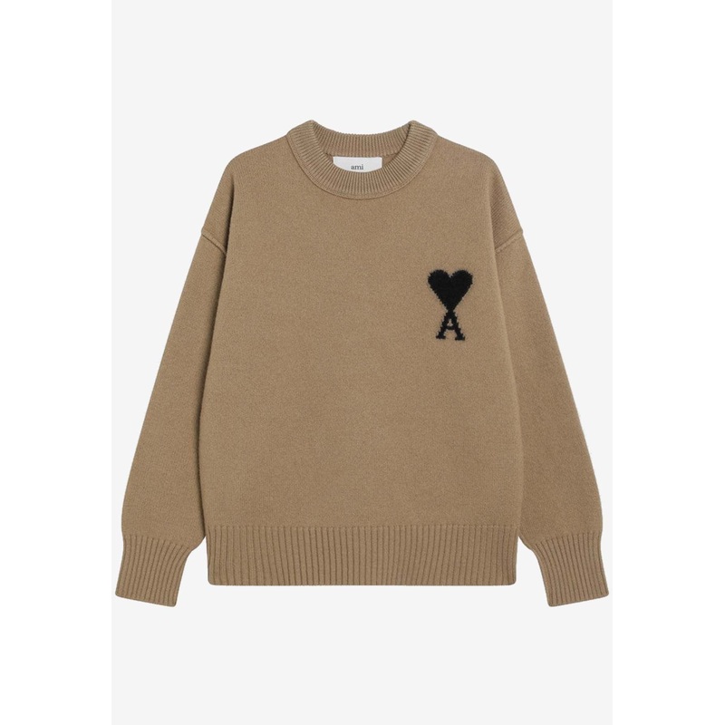 Ami De Coeur Wool Sweater Beige mrtwstd_XS