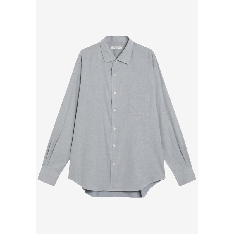 Andr Long-Sleeved Shirt Gray mrtwstd_XL