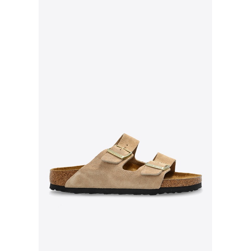 Arizona Suede Leather Sandals Beige wshoeseu_EU 35