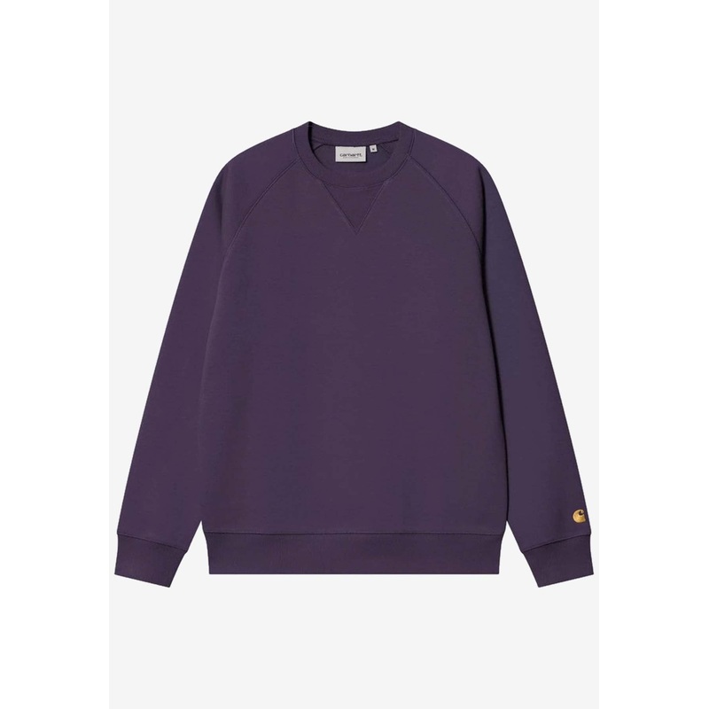 Chase Logo Patch Sweatshirt Purple mrtwstd_S