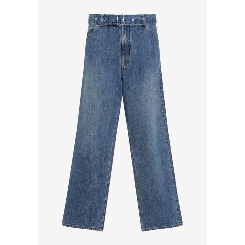 Straight-Leg Jeans Blue mrtwbottoms_31