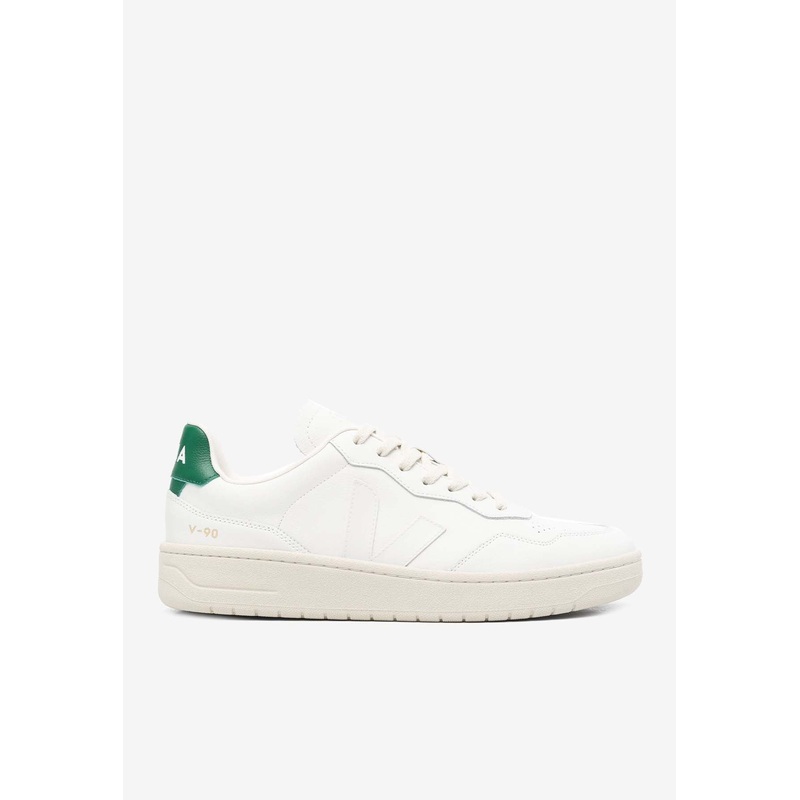 V-90 Leather Low-Top Sneakers White mshoeseu_EU 40