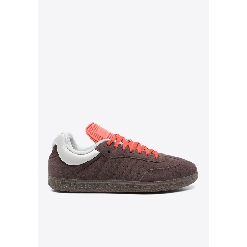 X Dingyun Zhang Samba Suede Sneakers Brown ushoesadiuk_UK 4.5