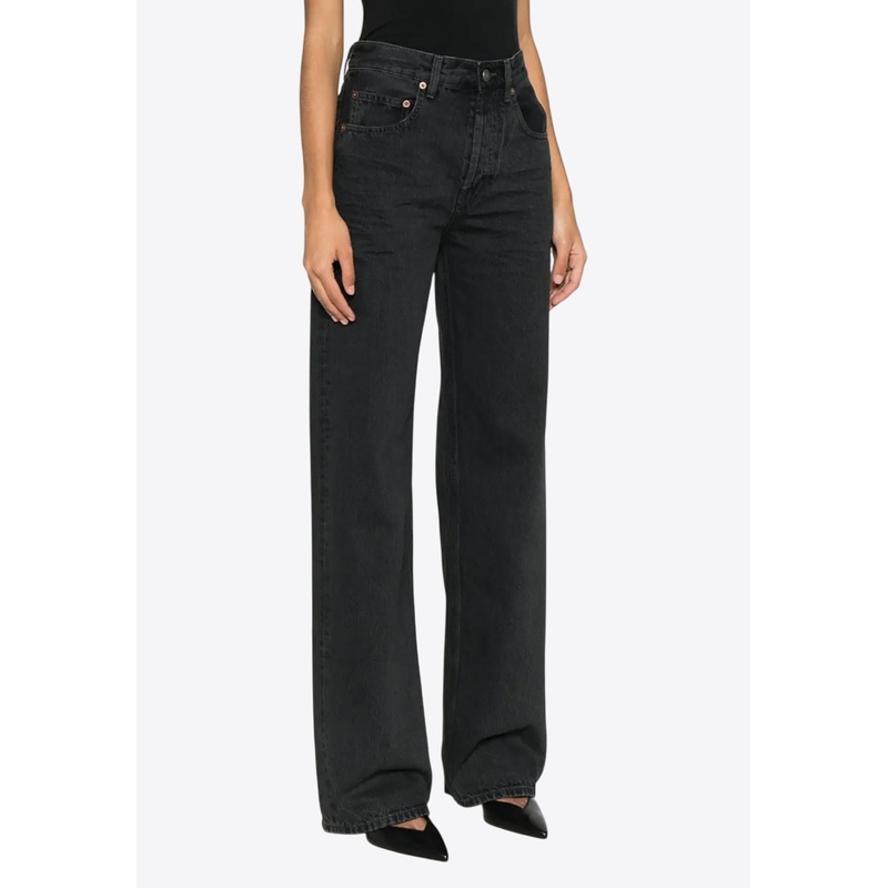 90s Straight-Leg Jeans Black wrtwbottoms_25