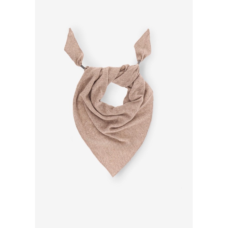 Cashmere Rectangular Scarf Beige Onesize